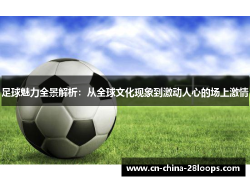 足球魅力全景解析:从全球文化现象到激动人心的场上激情 足球魅力全景解析:从全球文化现象到激动人心的场上激情